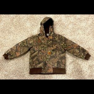 Carhartt Canvas Coat Boys 10-12